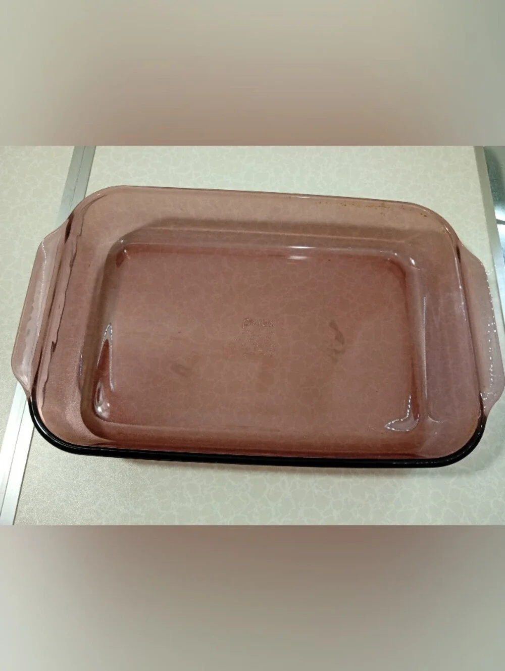 Amber Pyrex Glass Baking Dish Rectangular Casserole 15